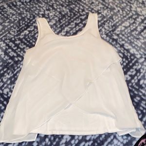 Overlay white tank top!